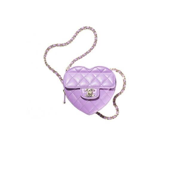 Chanel 22s Heart Bag