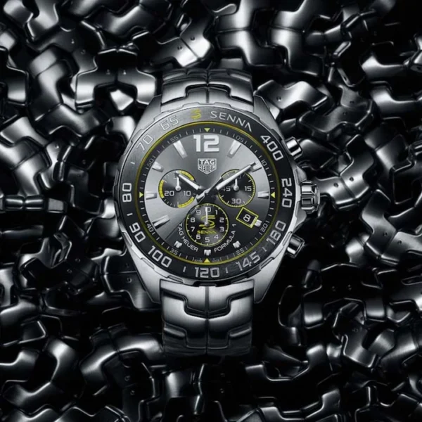 TAG HEUER FORMULA 1 X SENNA Quartz Chronograph - Diameter 43 mm CAZ101AF.BA0637 - Image 9