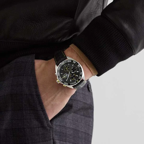 TAG HEUER FORMULA 1 X SENNA Automatic Chronograph - Diameter 44 mm CAZ201B.FC6487 - Image 8
