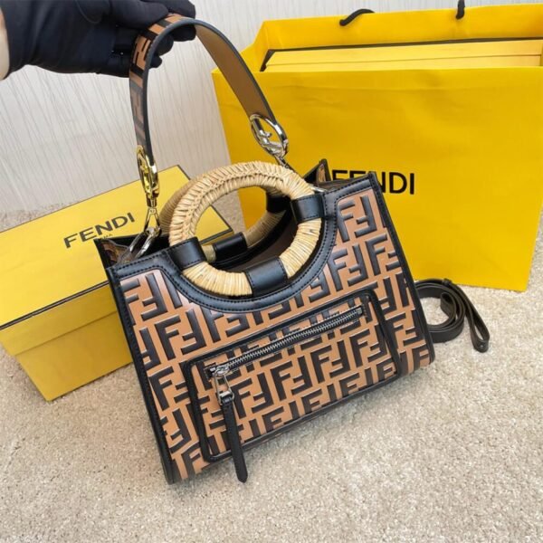 Fendi Small Runaway Shopper Bag - Image 2