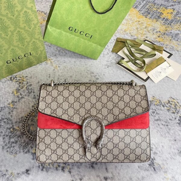 GG Supreme Medium Dionysus Shoulder Bag - Image 2