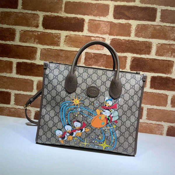 Disney x Gucci Donald Duck Tote Bag - Image 2