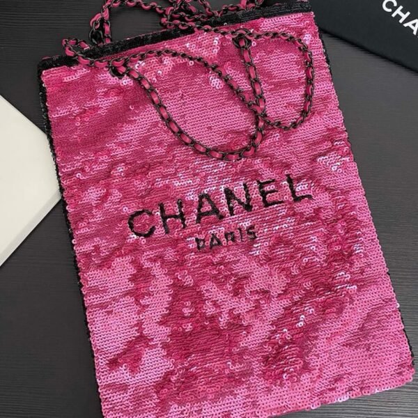 CHANEL SHOPPING BAG - Image 2