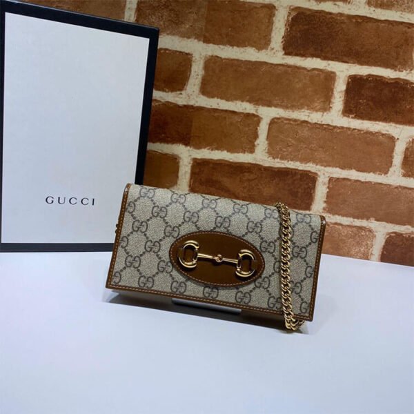 Gucci Horsebit 1955 Wallet With Chain - Image 2