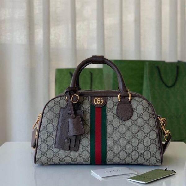 Ophidia medium GG top handle bag - Image 2