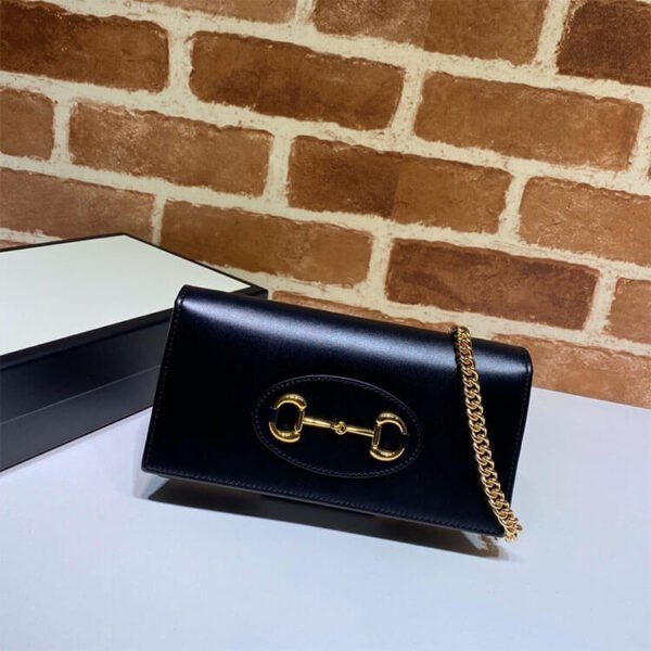 Gucci Horsebit 1955 Wallet With Chain - Image 2