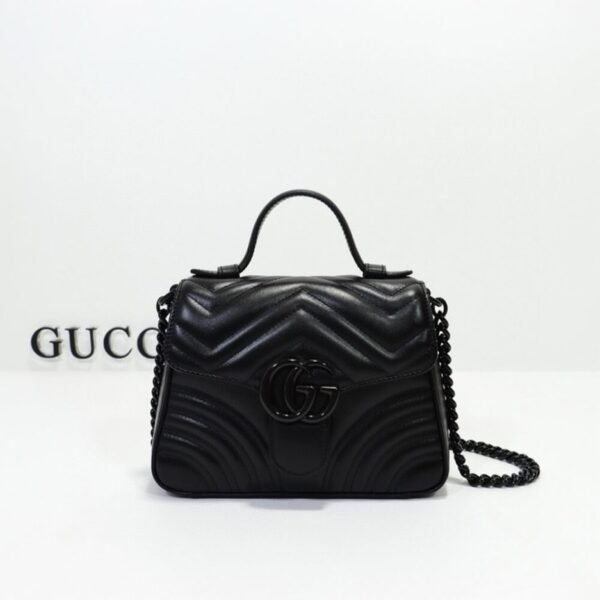 GG MARMONT MINI TOP HANDLE BAG - Image 2