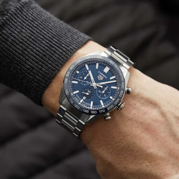 TAG HEUER CARRERA Automatic Chronograph - Diameter 44 mm CBN2A1A.BA0643 - Image 7