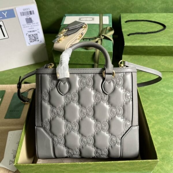 GG matelass?? mini top handle bag - Image 3