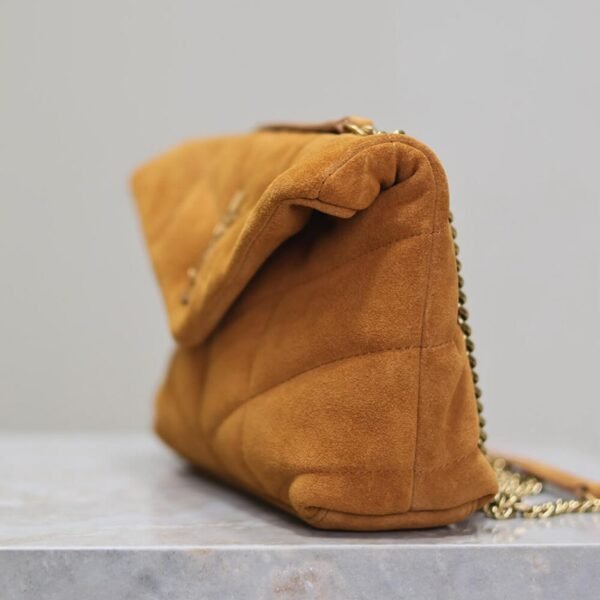 YSL Toy Puffer in suede - Image 3