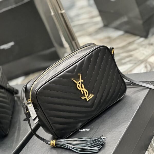 LOU CAMERA BAG IN QUILTED LEATHER - Image 3