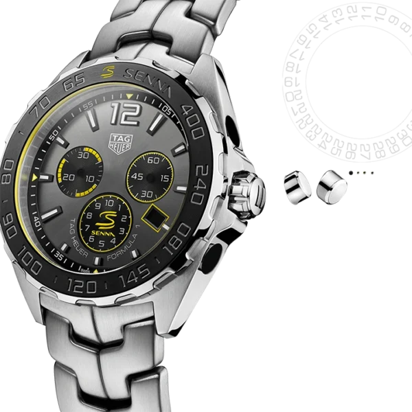 TAG HEUER FORMULA 1 X SENNA Quartz Chronograph - Diameter 43 mm CAZ101AF.BA0637 - Image 2