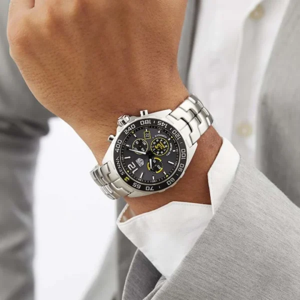 TAG HEUER FORMULA 1 X SENNA Quartz Chronograph - Diameter 43 mm CAZ101AF.BA0637 - Image 6