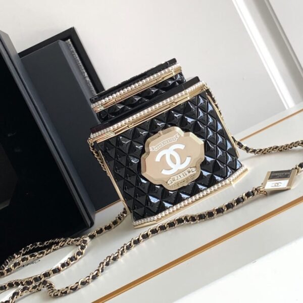 CHANEL TEA BOX MINAUDIERE(HIGH-END GRADE) - Image 4