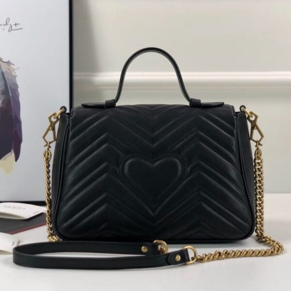 GG Marmont small top handle bag - Image 4