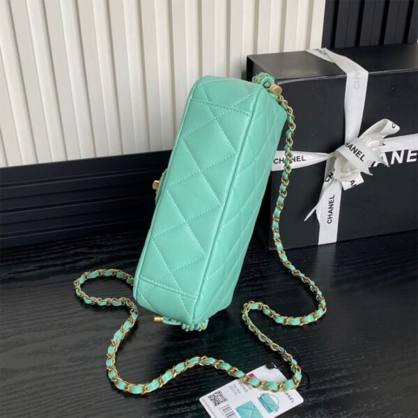 CHANEL Flap Bag with Top Handle(HIGH-END GRADE) - Image 4