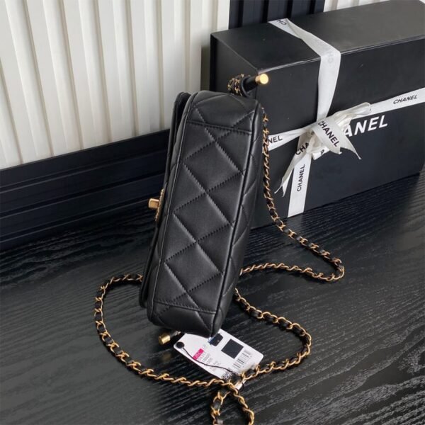 CHANEL Flap Bag with Top Handle(HIGH-END GRADE) - Image 4