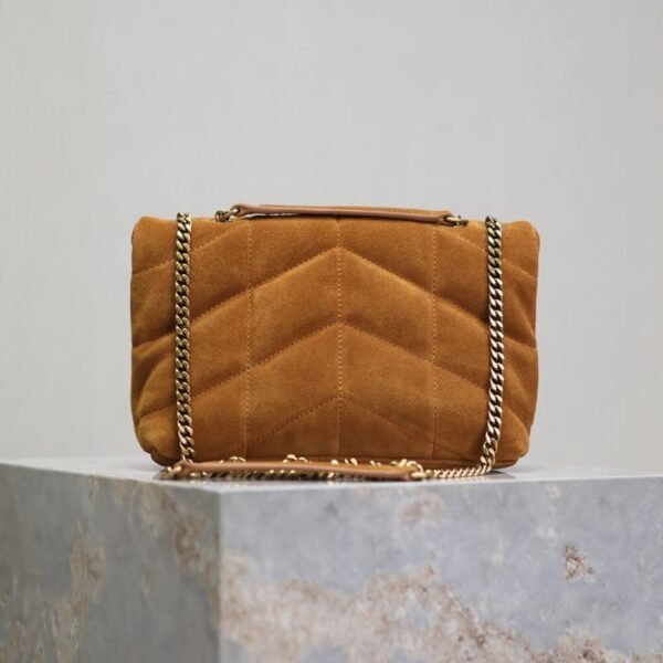 YSL Toy Puffer in suede - Image 4
