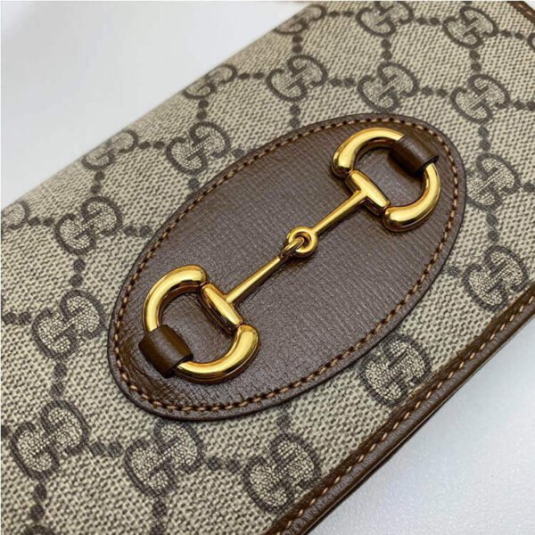 Gucci Horsebit 1955 Wallet With Chain - Image 4