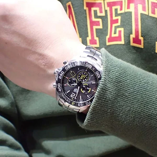 TAG HEUER FORMULA 1 X SENNA Quartz Chronograph - Diameter 43 mm CAZ101AF.BA0637 - Image 7