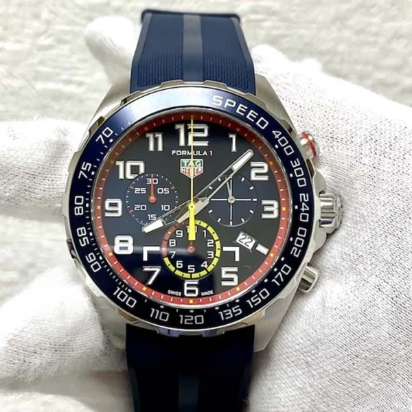 TAG HEUER FORMULA 1 X RED BULL RACING Quartz Chronograph - Diameter 43 mm CAZ101AL.FT8052 - Image 5