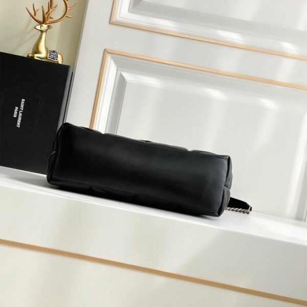 PUFFER SMALL CHAIN BAG IN QUILTED LAMBSKIN - Image 5