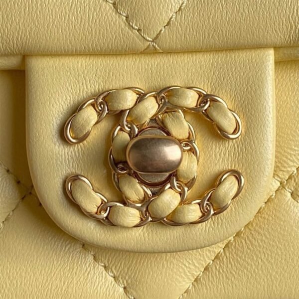 CHANEL Flap Bag with Top Handle(HIGH-END GRADE) - Image 5