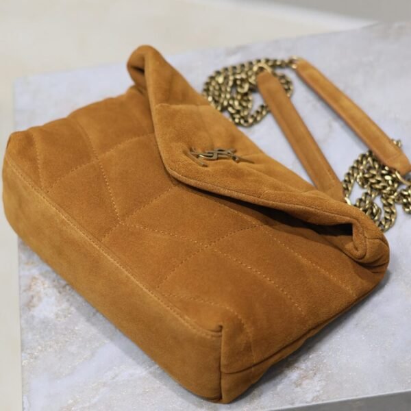 YSL Toy Puffer in suede - Image 5