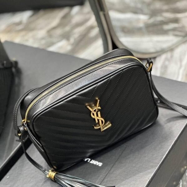 LOU CAMERA BAG IN QUILTED LEATHER - Image 5