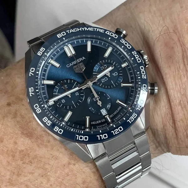 TAG HEUER CARRERA Automatic Chronograph - Diameter 44 mm CBN2A1A.BA0643 - Image 5