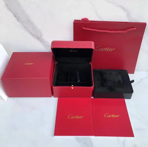 CARTIER santos 18kt Yellow Gold Men's WatchItem -WGSA0007(AAAAA) - Image 7