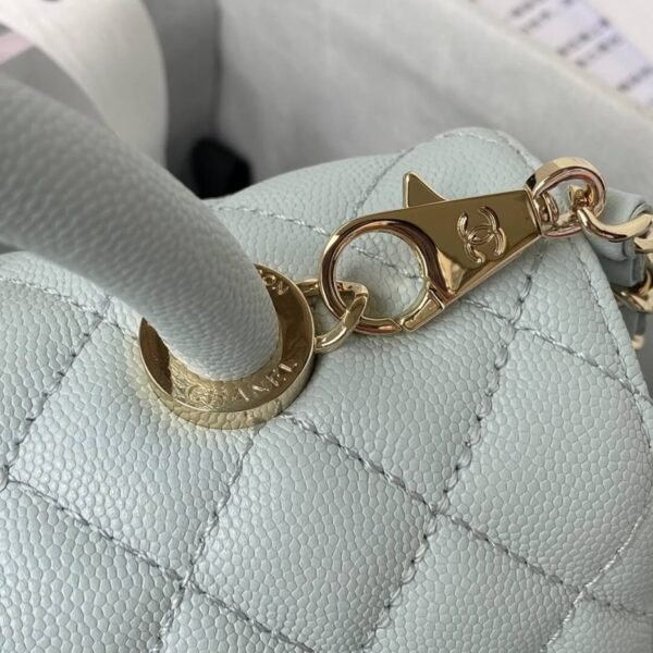 CHANEL Coco Handle Bag Small - Image 6