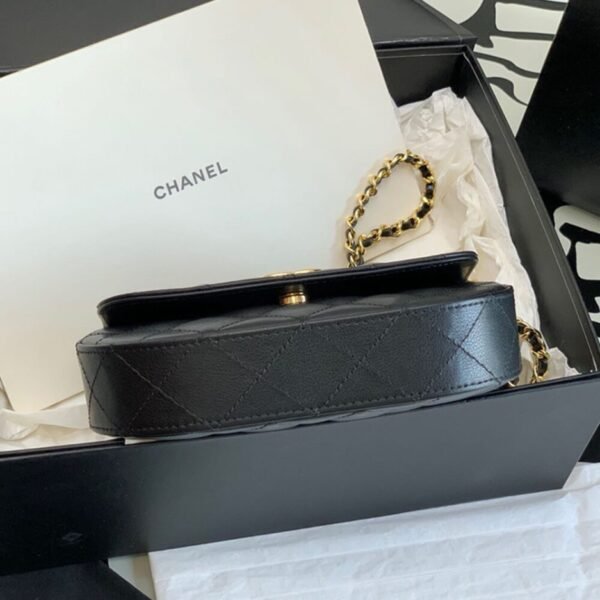 CHANEL MINI FLAP WITH HANDLE(HIGH-END GRADE) - Image 6