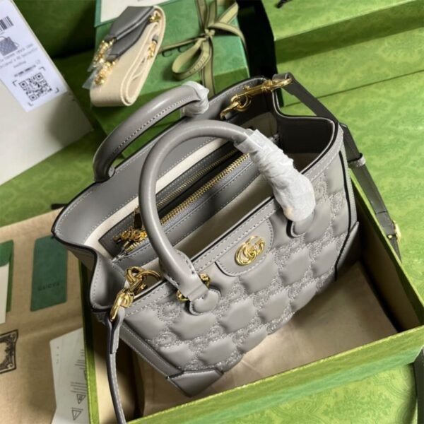 GG matelass?? mini top handle bag - Image 7
