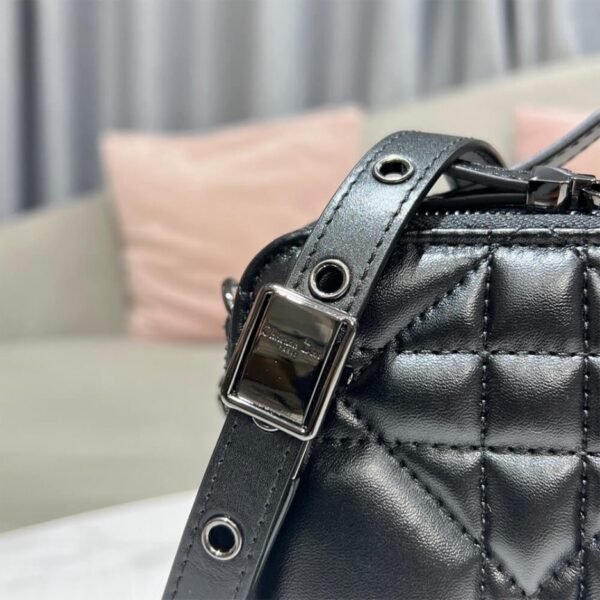 DIOR CARO BOX BAG WITH CHAIN - Image 7