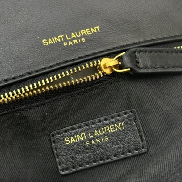 YSL CALYPSO small in plunged lambskin - Image 7