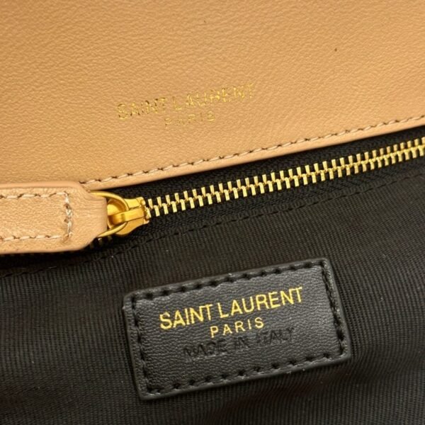 YSL CALYPSO small in plunged lambskin - Image 7