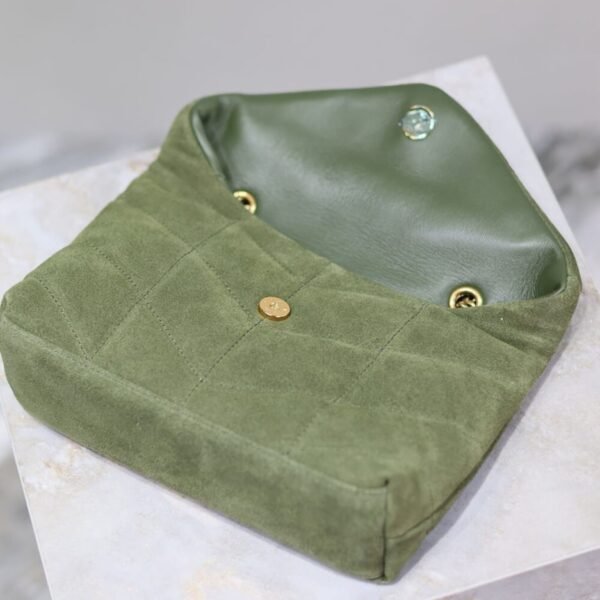 YSL Toy Puffer in suede - Image 7