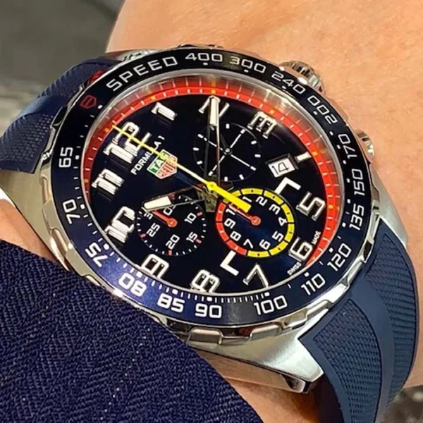 TAG HEUER FORMULA 1 X RED BULL RACING Quartz Chronograph - Diameter 43 mm CAZ101AL.FT8052 - Image 8
