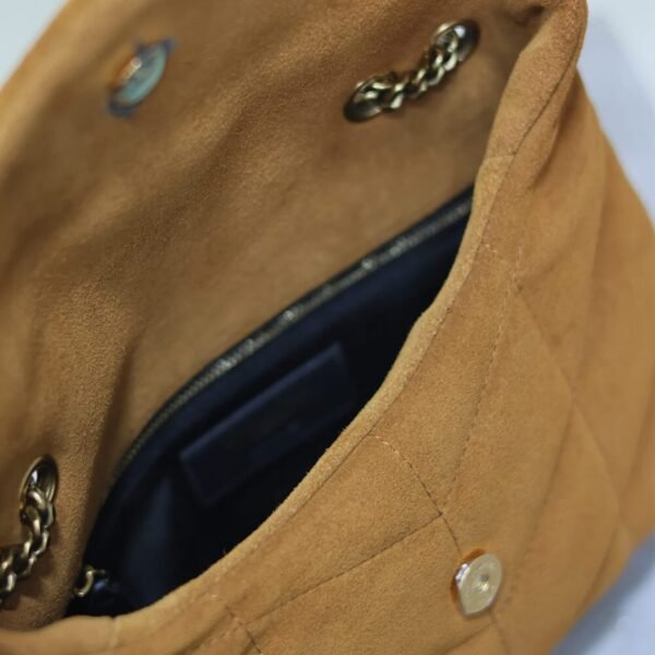 YSL Toy Puffer in suede - Image 8