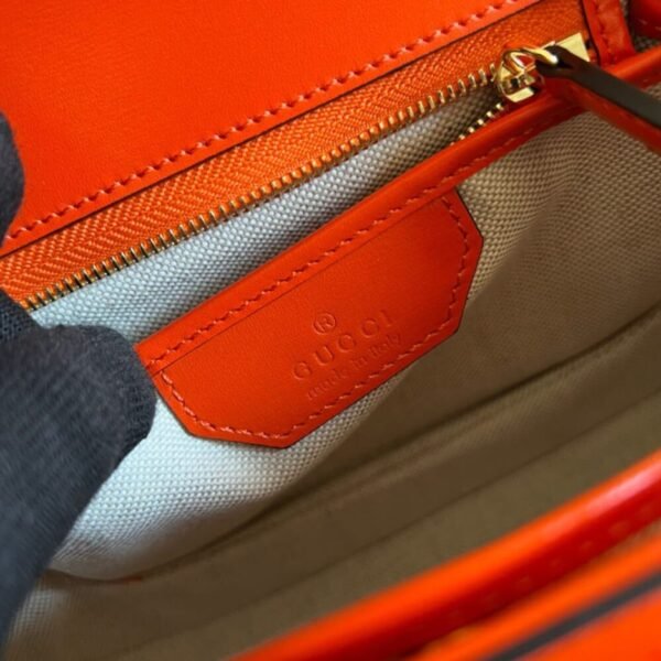 GUCCI BAMBOO 1947 JUMBO GG SMALL TOP HANDLE BAG - Image 8