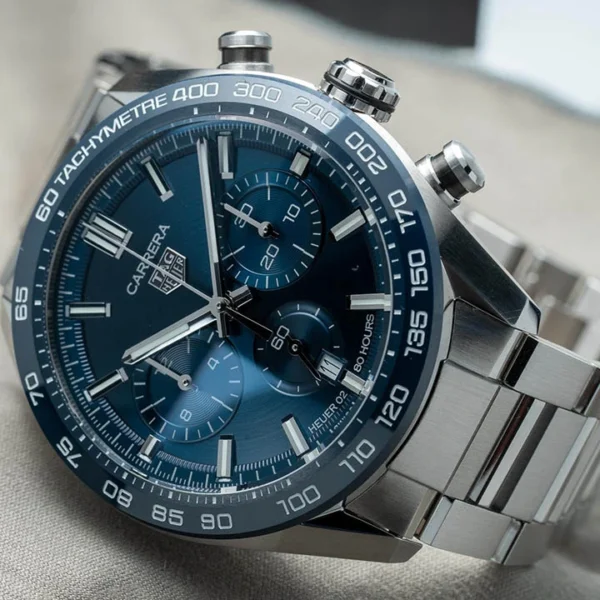 TAG HEUER CARRERA Automatic Chronograph - Diameter 44 mm CBN2A1A.BA0643 - Image 4