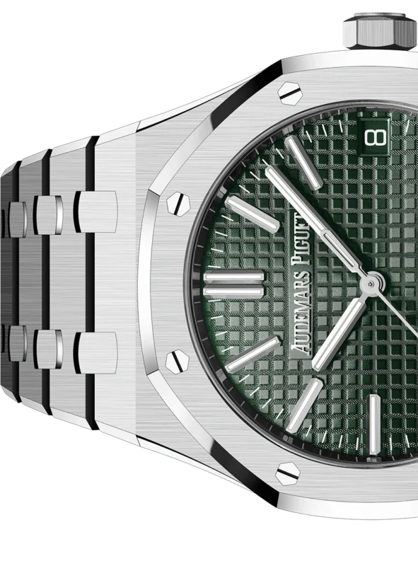 ROYAL OAK SELFWINDING  50TH ANNIVERSARY  Ref. 15510ST.OO.1320ST.04 This 41 mm Royal Oak Selfwinding in stainless steel sports(AAAAA version) - Image 5