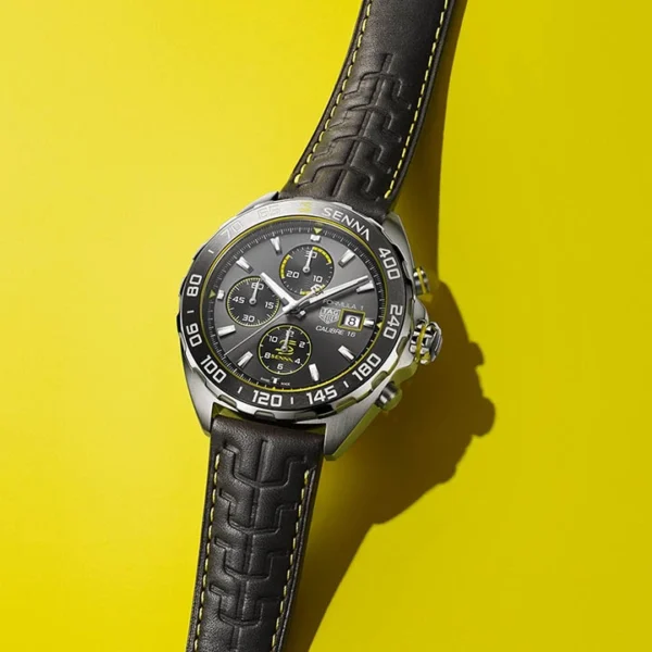 TAG HEUER FORMULA 1 X SENNA Automatic Chronograph - Diameter 44 mm CAZ201B.FC6487 - Image 5