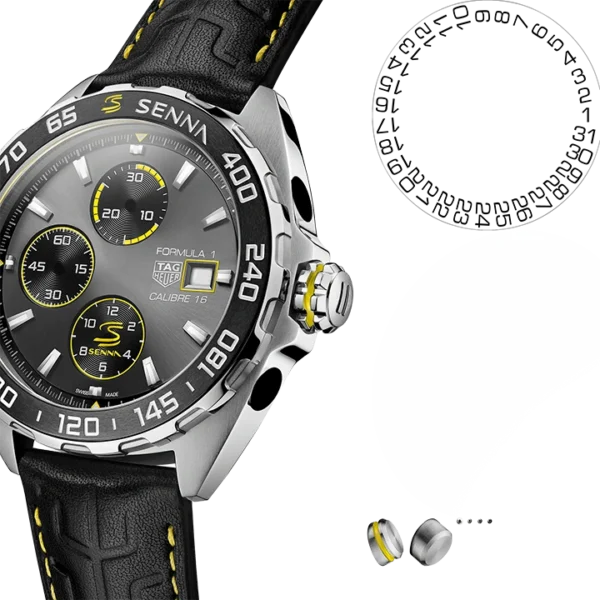 TAG HEUER FORMULA 1 X SENNA Automatic Chronograph - Diameter 44 mm CAZ201B.FC6487 - Image 2
